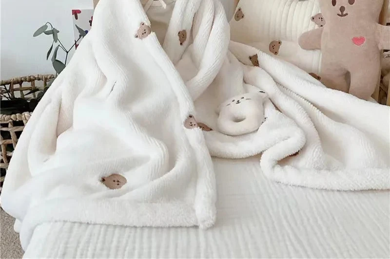 Couverture polaire pour bébé